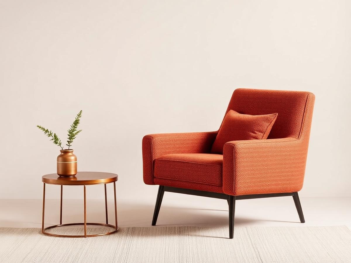 Bouclé Lounge Chair