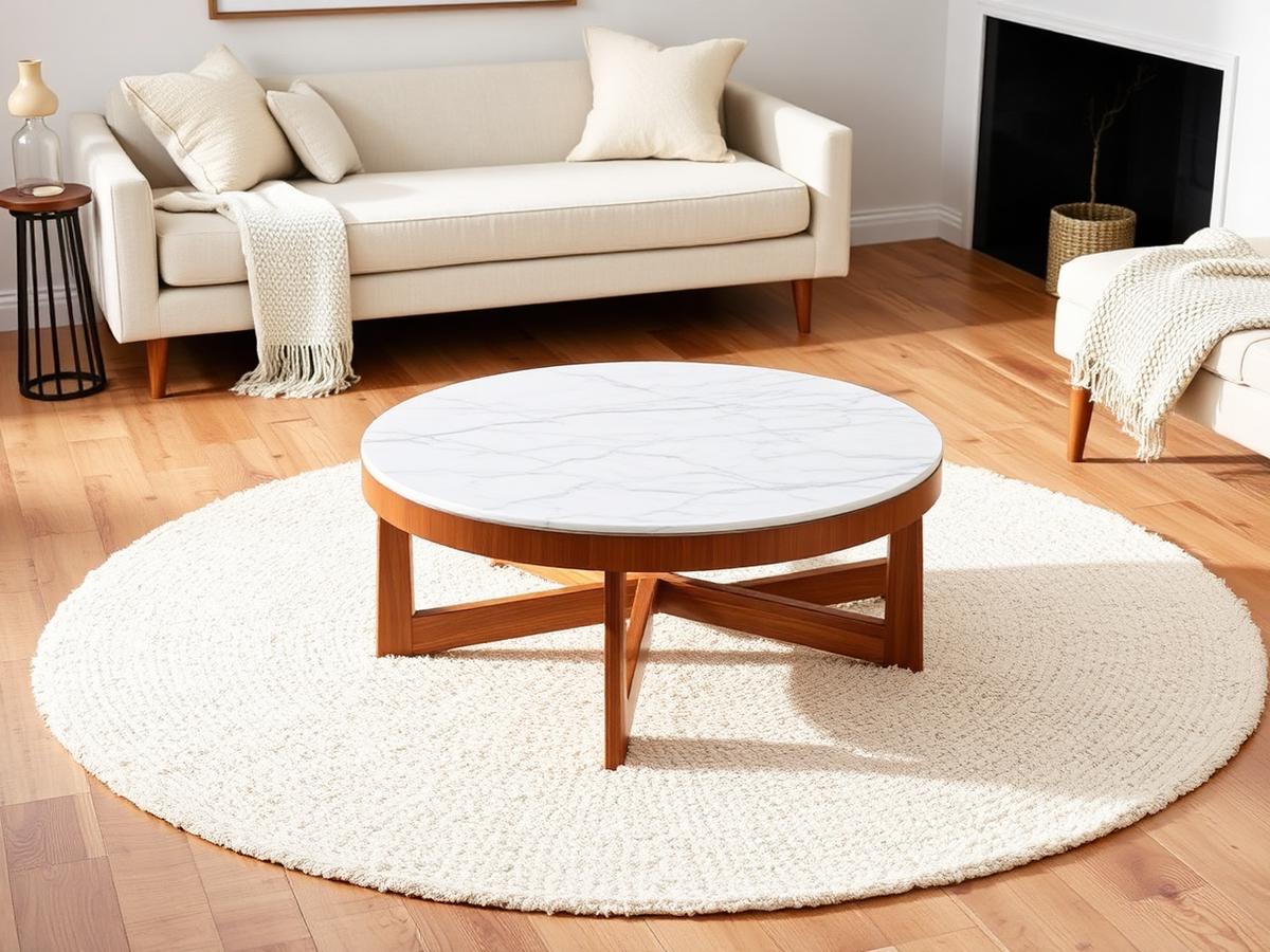 Marble Top Coffee Table